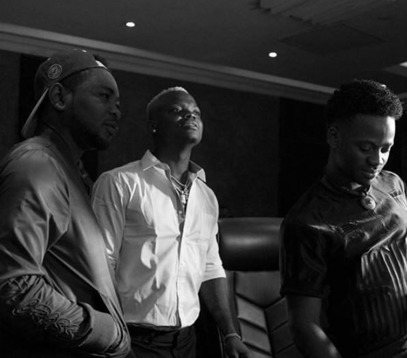 Tanzanian singer, Harmonize Spotted in the Studio with Korede Bello | Photos - BellaNaija