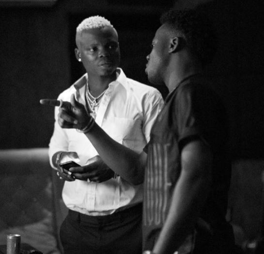 Tanzanian singer, Harmonize Spotted in the Studio with Korede Bello | Photos - BellaNaija