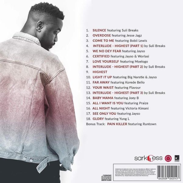 Highest! Sarkodie unveils Cover and Tracklist for 4th Studio Album - BellaNaija