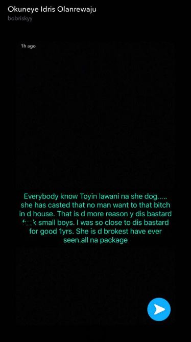 BellaNaija - Of riff-raffs and revelations... Peep this Bobrisky and Toyin Lawani exchange on Social Media ?