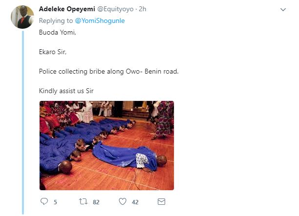 BellaNaija - A Case of Respect? This ACP Yomi Shogunle's Tweet is trending on Twitter