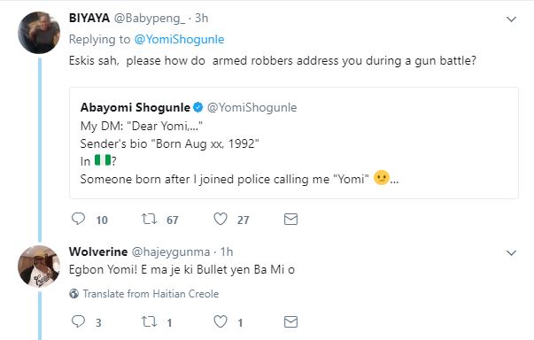 BellaNaija - A Case of Respect? This ACP Yomi Shogunle's Tweet is trending on Twitter