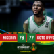 Afrobasket Championship: Watch highlights of Nigeria’s dramatic win over Cote d’Ivoire in Opening game