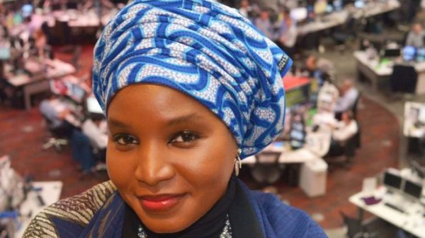 Nigeria's Amina Yuguda receives the Komla Dumor 2017 Award - BellaNaija