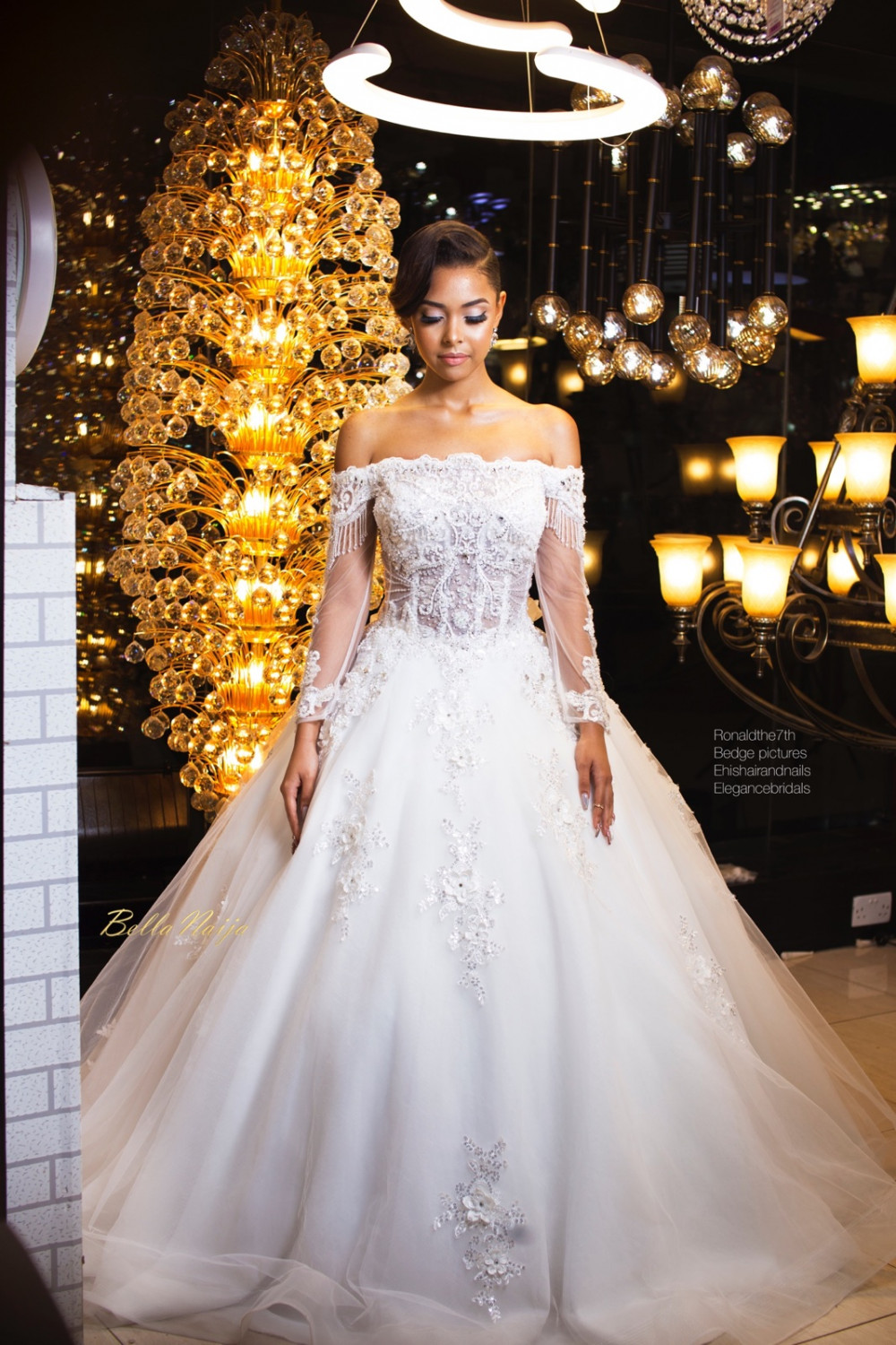 BN Bridal Beauty: Flawless Look! This Styled Shoot is Laced in Elegance | Ronald The 7th