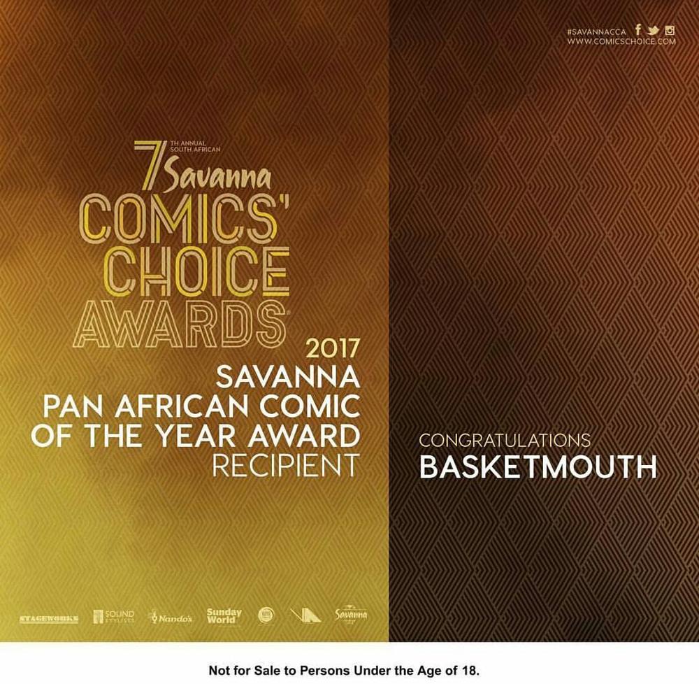 Basketmouth becomes First Ever Pan African Comic of the Year at Savanna Comics’ Choice Awards