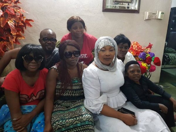 Rita Dominic, Ini Edo, Monalisa Chinda support Eucharia Anunobi at Son's Burial - BellaNaija