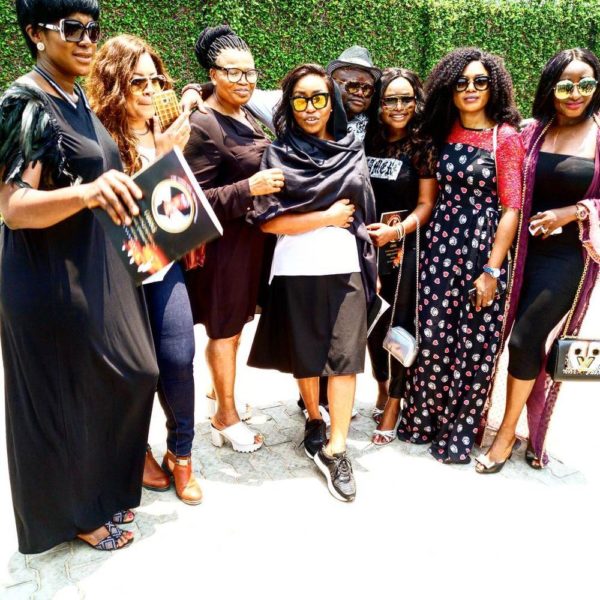 Rita Dominic, Ini Edo, Monalisa Chinda support Eucharia Anunobi at Son's Burial - BellaNaija