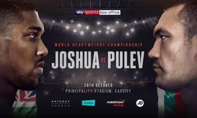 Anthony Joshua to defend heavyweight world titles against Kubrat Pulev