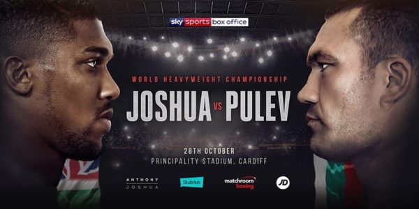 Anthony Joshua to defend heavyweight world titles against Kubrat Pulev