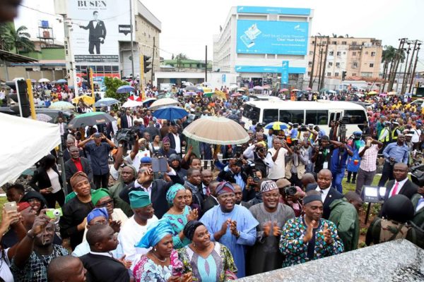 Lagos unveils 20 Feet Statue of Awolowo - BellaNaija