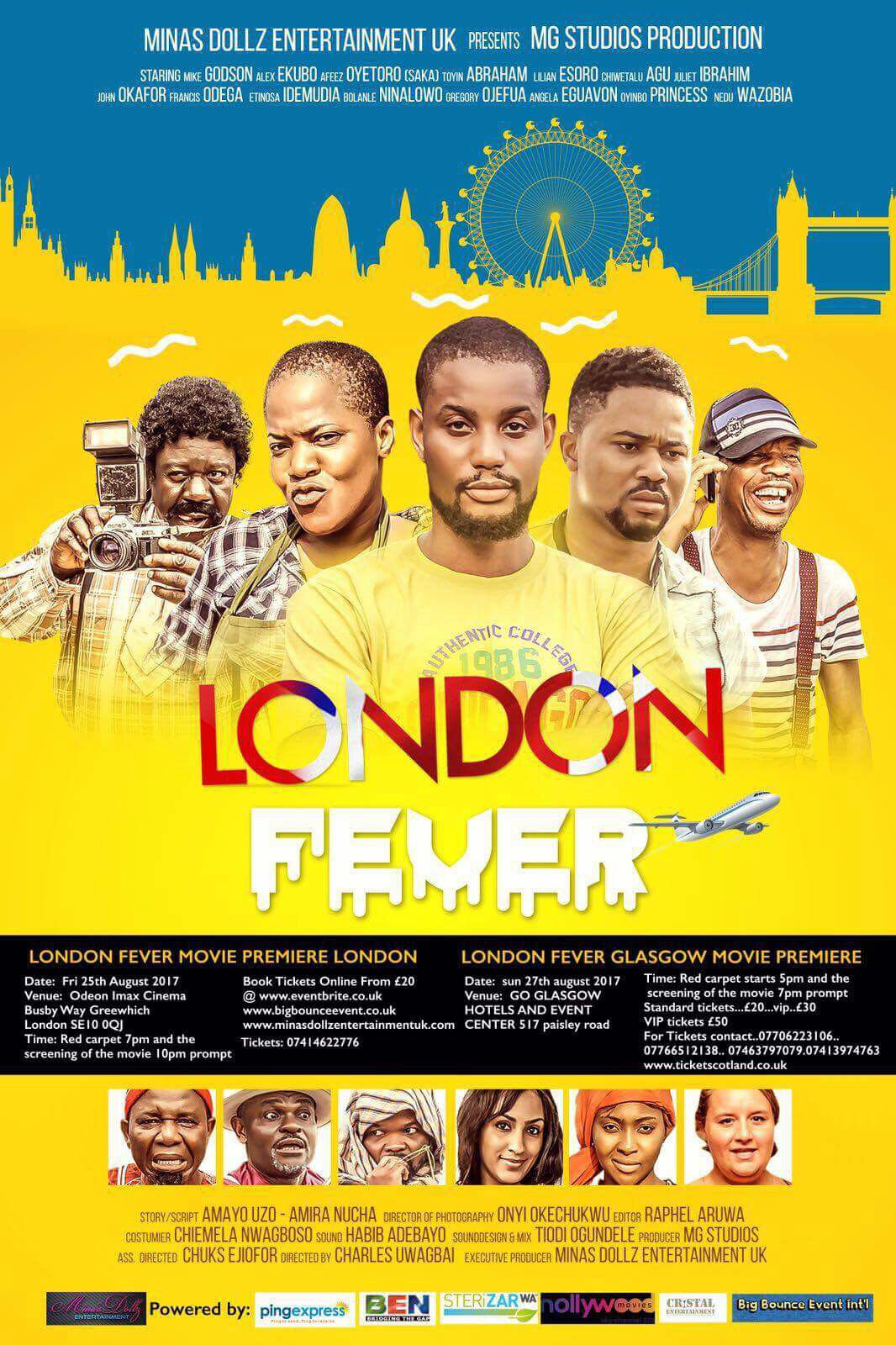 Minasdollz debuts with "London Fever" Movie See photos of premiere in