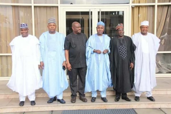 Northern Governors meet with Wike, Ikpeazu - BellaNaija