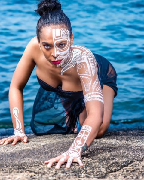 River Goddess! TBoss shares lovely Throwback Photoshoot - BellaNaija