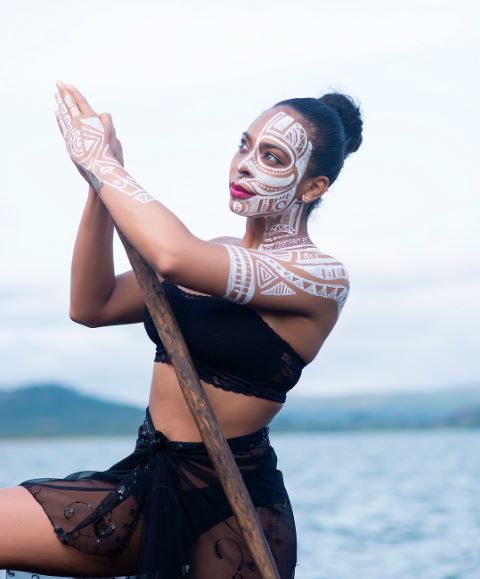 River Goddess! TBoss shares lovely Throwback Photoshoot - BellaNaija 