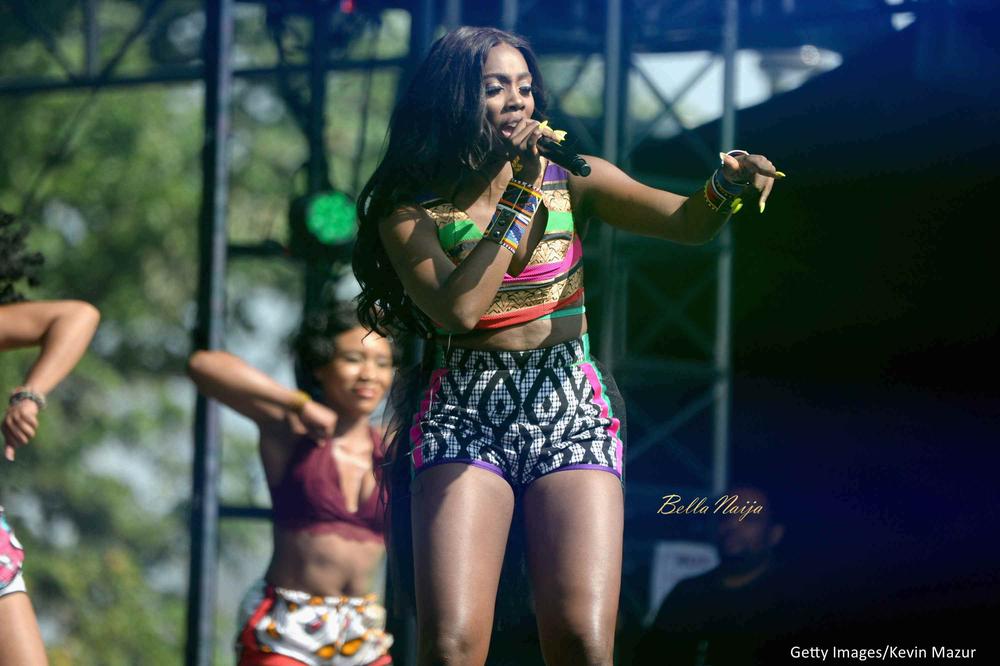 BellaNaija - Tiwa Savage lights up Day 2 of Made in America Festival 2017