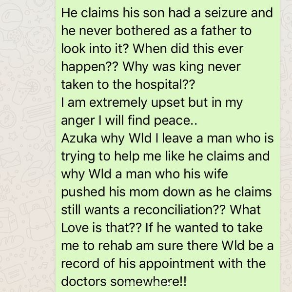 After 7 domestic violence incidences and miscarriages, I curse you today - Tonto Dike to Azuka Ogujiuba - BellaNaija