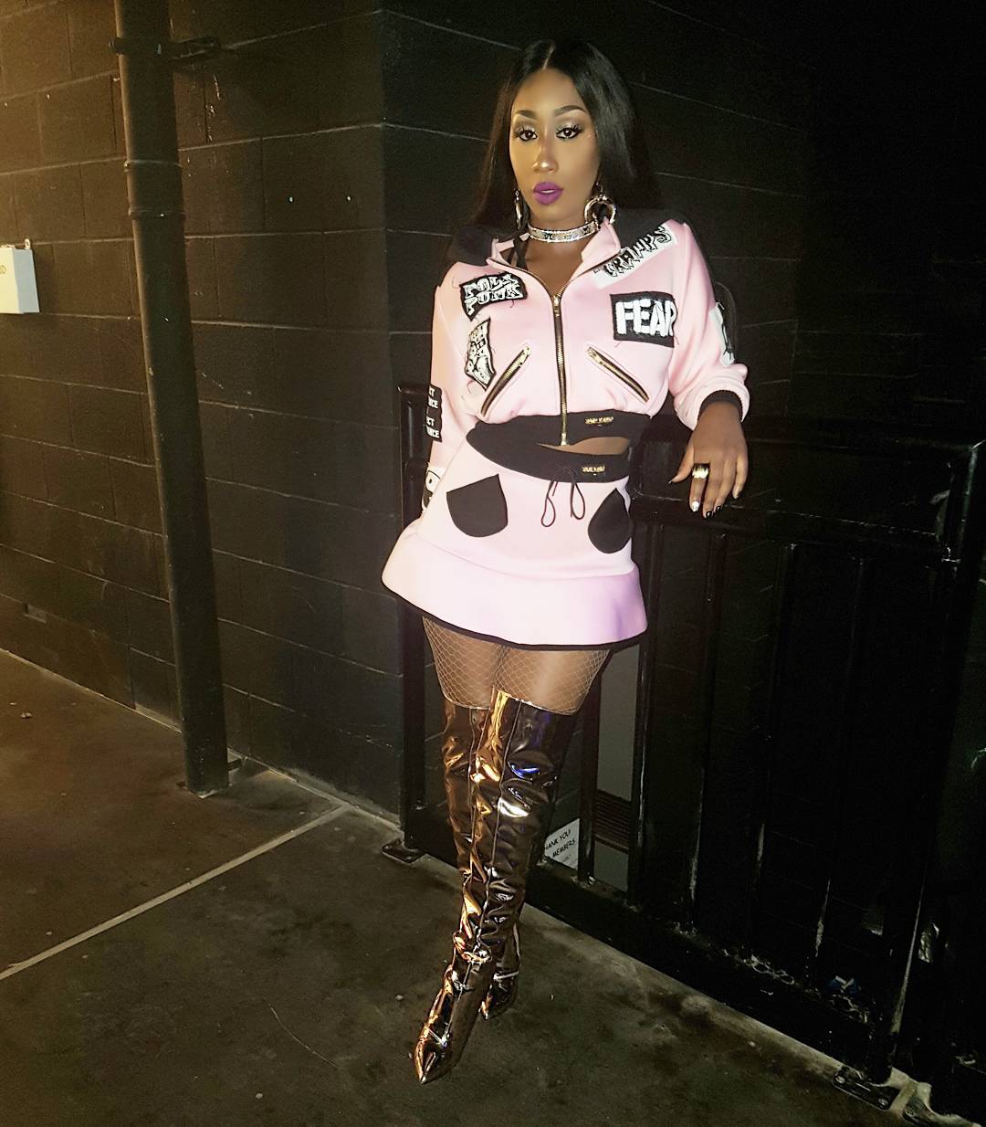 Victoria Kimani is Totally in Love with Thigh-High Boots and we can ...