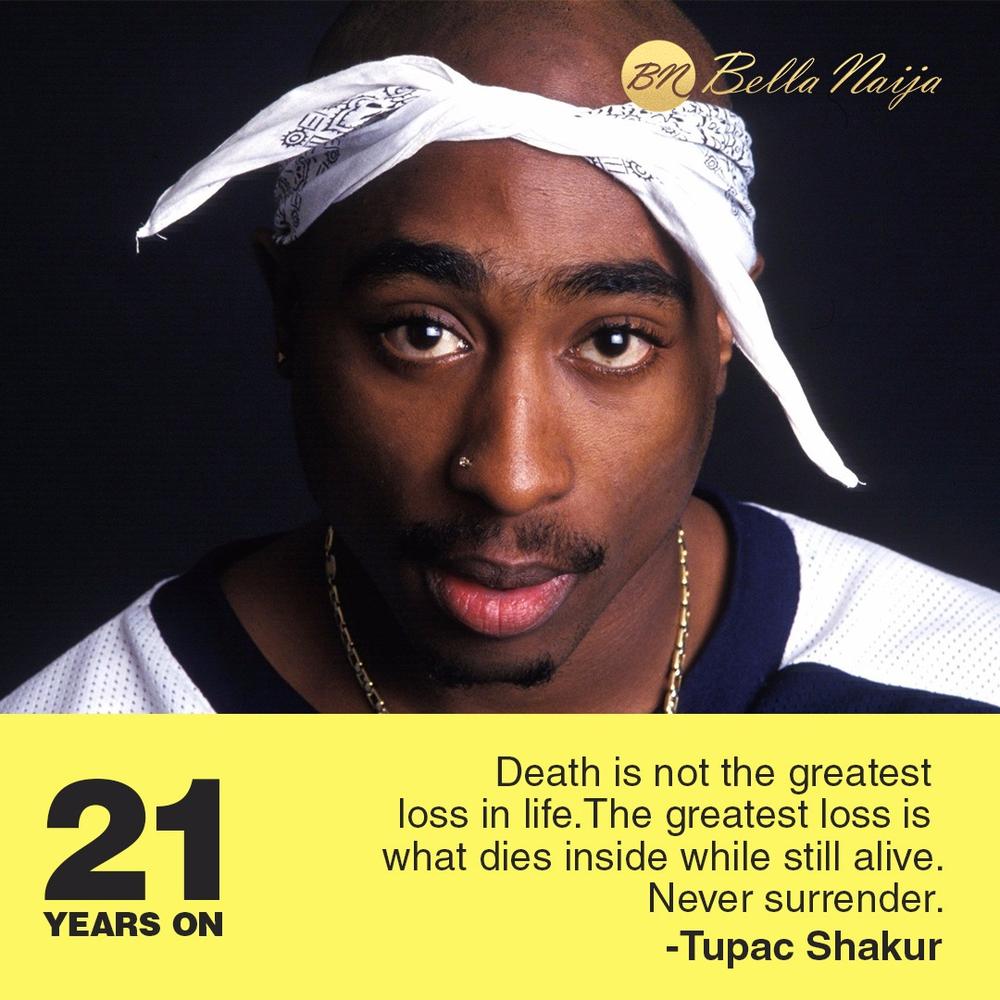 BellaNaija - #RIPTupac: 21 Years on! What is your favorite Tupac Shakur song?