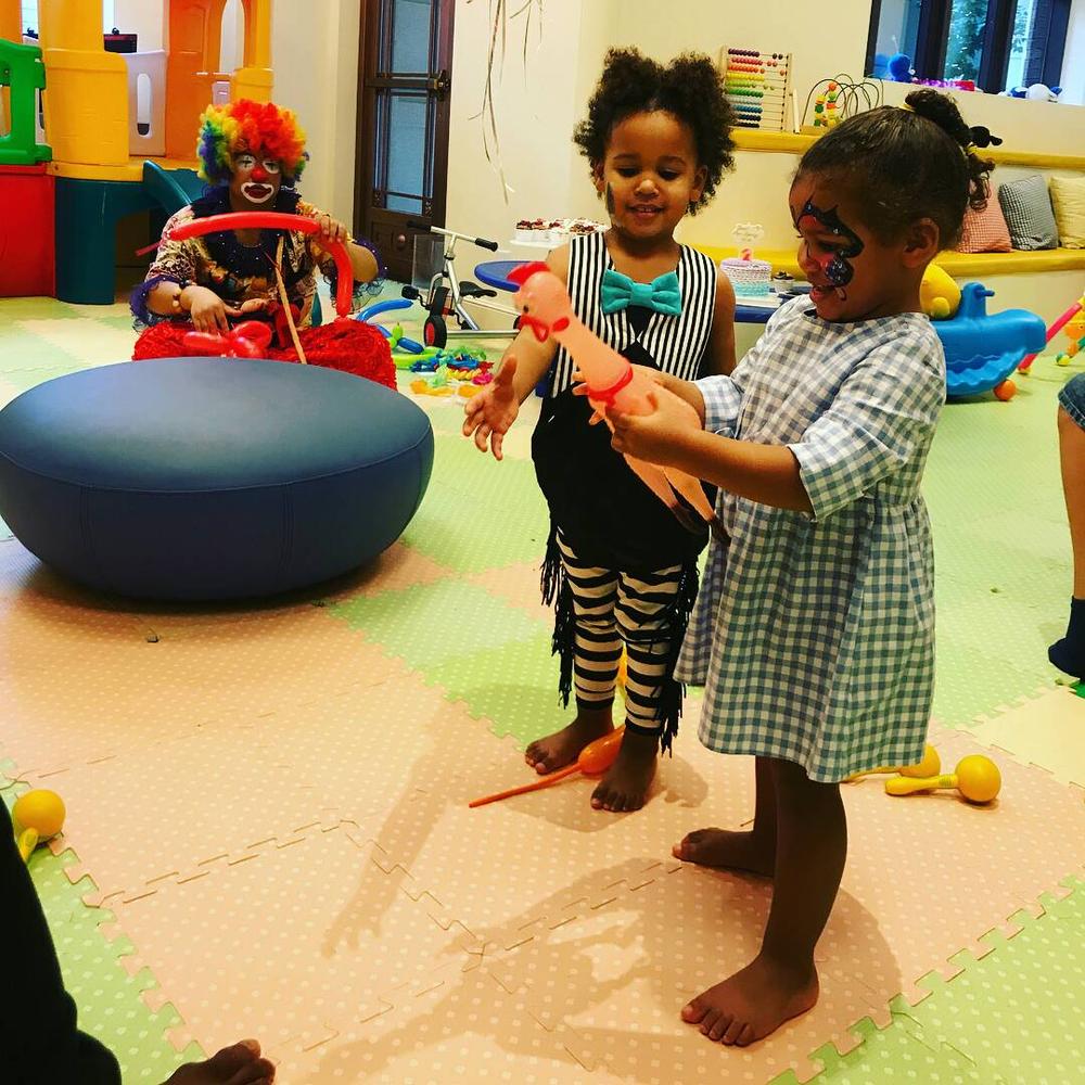 BellaNaija - So Cute?! John Mikel Obi's Twin Girls celebrate second Birthday