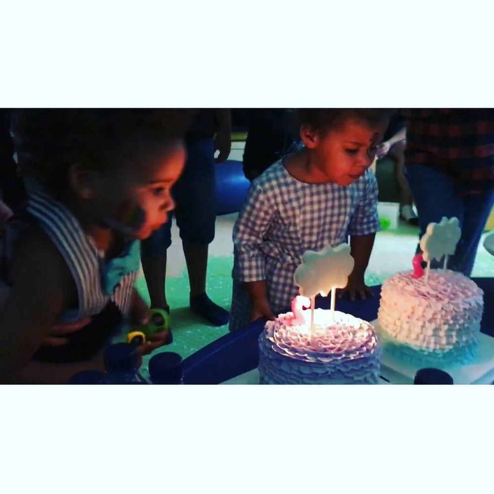 BellaNaija - So Cute?! John Mikel Obi's Twin Girls celebrate second Birthday