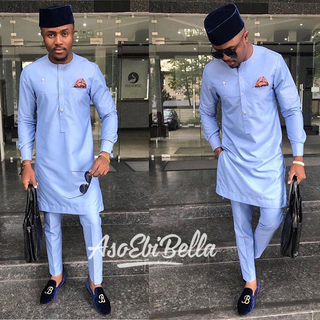 aso ebi men's style