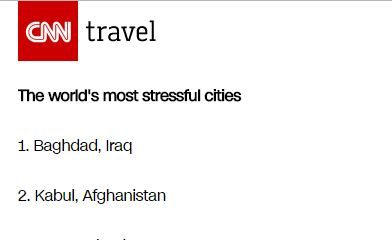 BellaNaija - Lagos ranks third on CNN's list of most stressful cities in the World