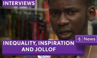 BellaNaija - Gambian Jollof over Nigerian or Ghanaian - Mr Eazi on Channel 4 | WATCH