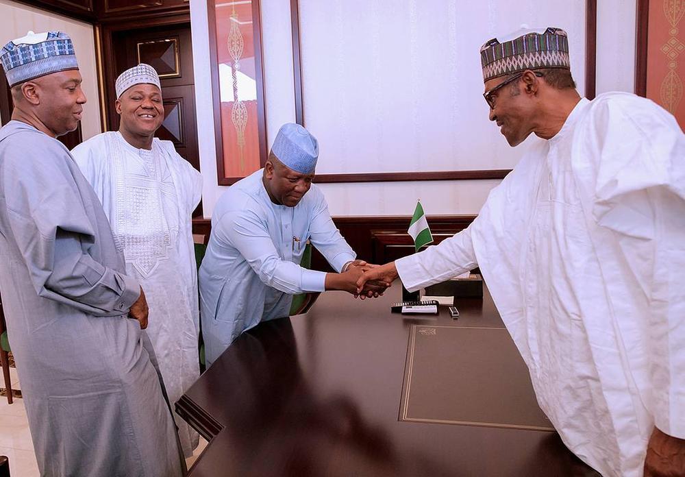 There is no Cabal in the Presidency - Tinubu after Meeting with Buhari