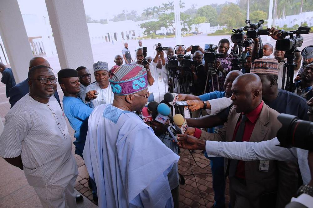 There is no Cabal in the Presidency - Tinubu after Meeting with Buhari