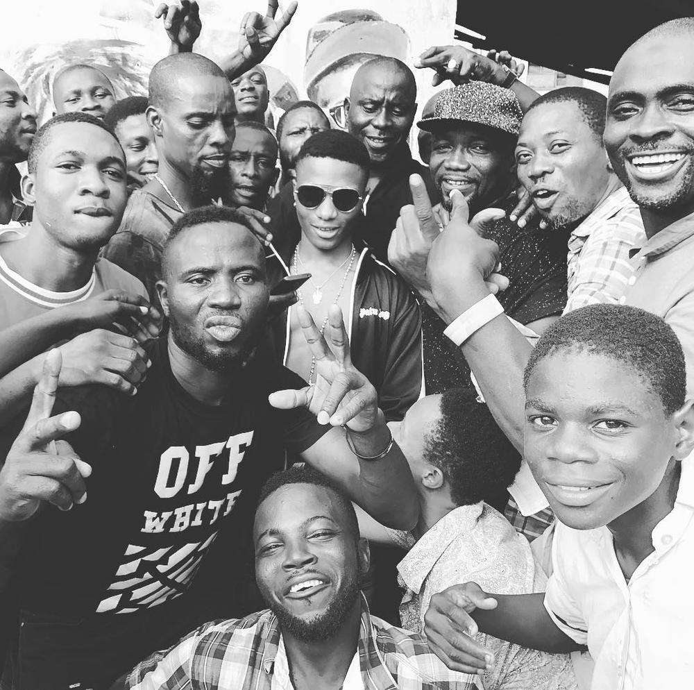 Ojuelegba Breed! Wizkid visits those who know his story ?