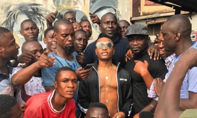 Ojuelegba Breed! Wizkid visits those who know his story ?