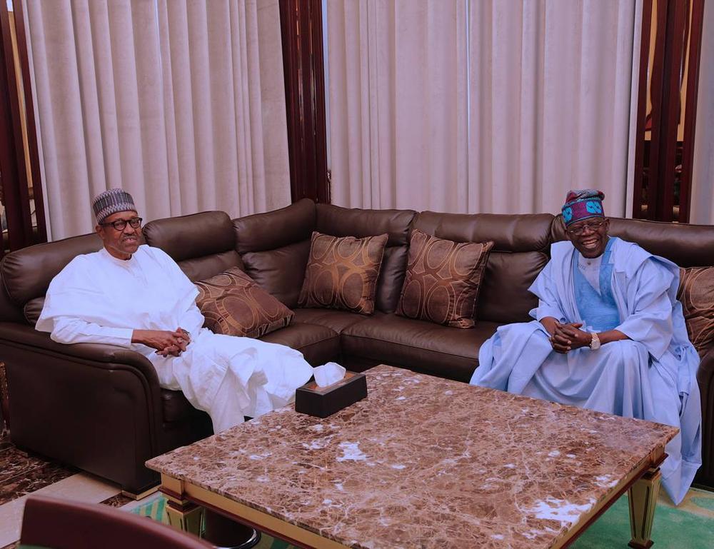 There is no Cabal in the Presidency - Tinubu after Meeting with Buhari