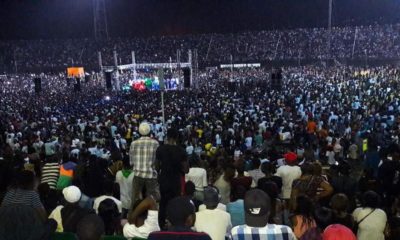 #30BillionAfricaTour: Davido sells out 50,000 capacity venue in Sierra Leone