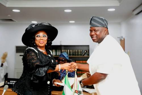 Ambode swears in Justice Oke as New Chief Justice of Lagos