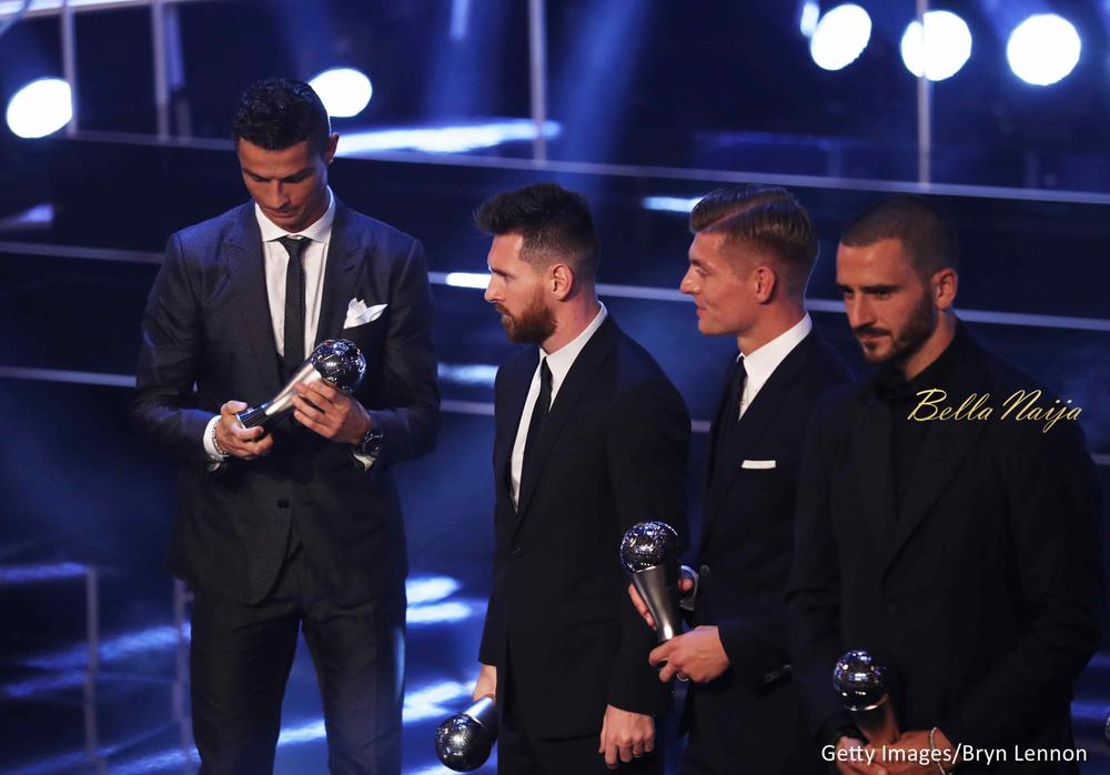 Cristiano Ronaldo wins Best FIFA Men's Player for 2nd consecutive time