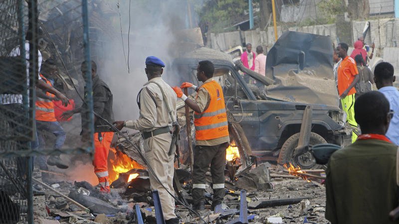 Suicide Bombing & Hotel Siege in Mogadishu leave at least 23 Dead - BellaNaija