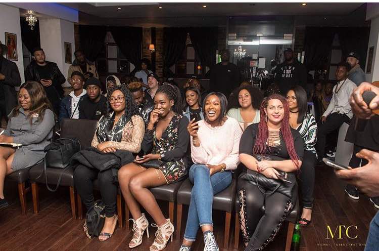 Omo Alhaji Link Up! Ycee stops for Meet & Greet with fans in the UK