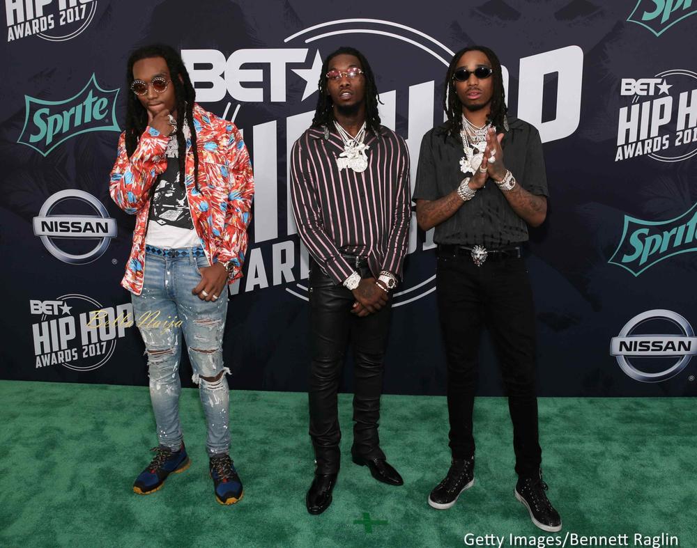 DJ Khaled, Cardi B, Migos and all the stars turn up for BET #HipHopAwards 2017