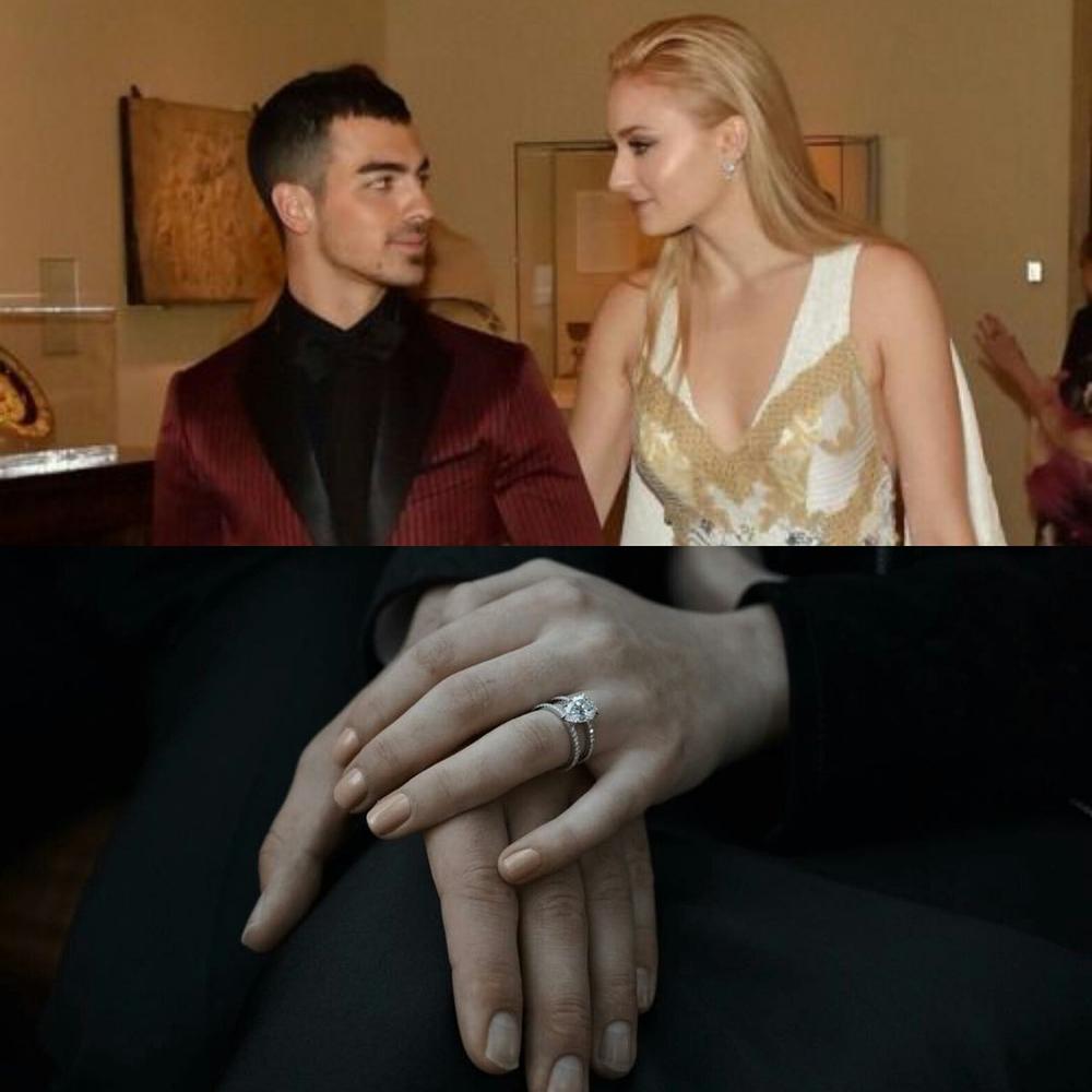 Sophie Turner - Actress Shows Off Wedding Ring After Joe Jonas Wedding