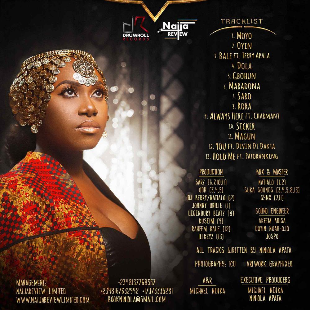 Niniola unveils Cover Art & Tracklist for Debut Album "This is Me"