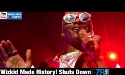 BellaNaija - WATCH: Wizkid makes history, Dencia vs Yemi Alade, Kenny Ogungbe dismisses P-Square fight top F78News Headlines