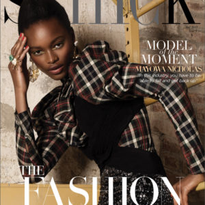 Model of the Moment Mayowa Nicholas covers SCHICK Magazine's Latest ...