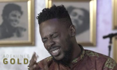 Adekunle Gold in his 79th Element! Watch Live Recording Session for his New Single "Money"