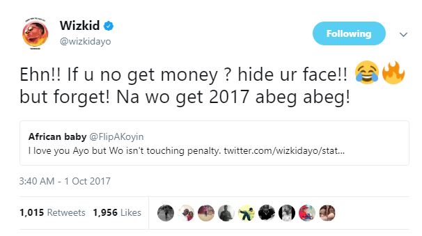 BellaNaija - Olamide's "Wo" is 2017's biggest Song - Wizkid