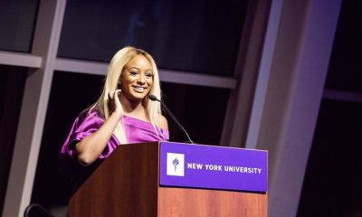 Shining Star!? DJ Cuppy bags Artist Achievement Award from Alma Mater NYU