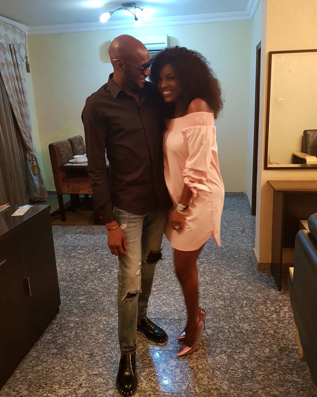 "My big baby's birthday" - 2Baba wishes wife Annie Idibia a Happy Birthday - BellaNaija