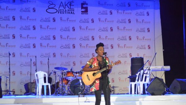 Aramide at the Ake Music Concert