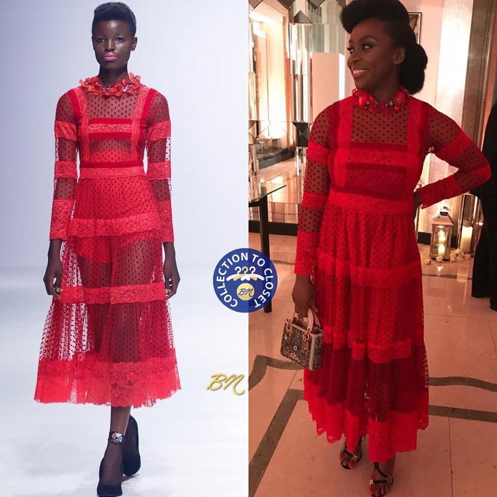 BN Collection to Closet: Chimamanda Ngozi Adichie in Moofa - BellaNaija