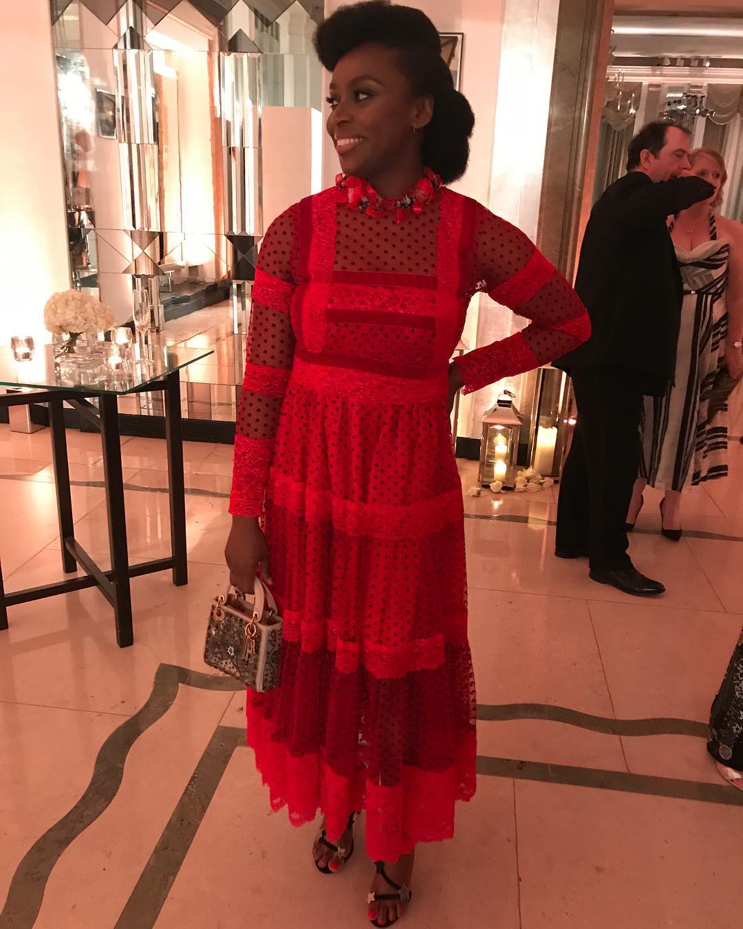 BN Collection to Closet: Chimamanda Ngozi Adichie in Moofa - BellaNaija